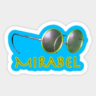MAGIC MIRABEL GLASSES Sticker